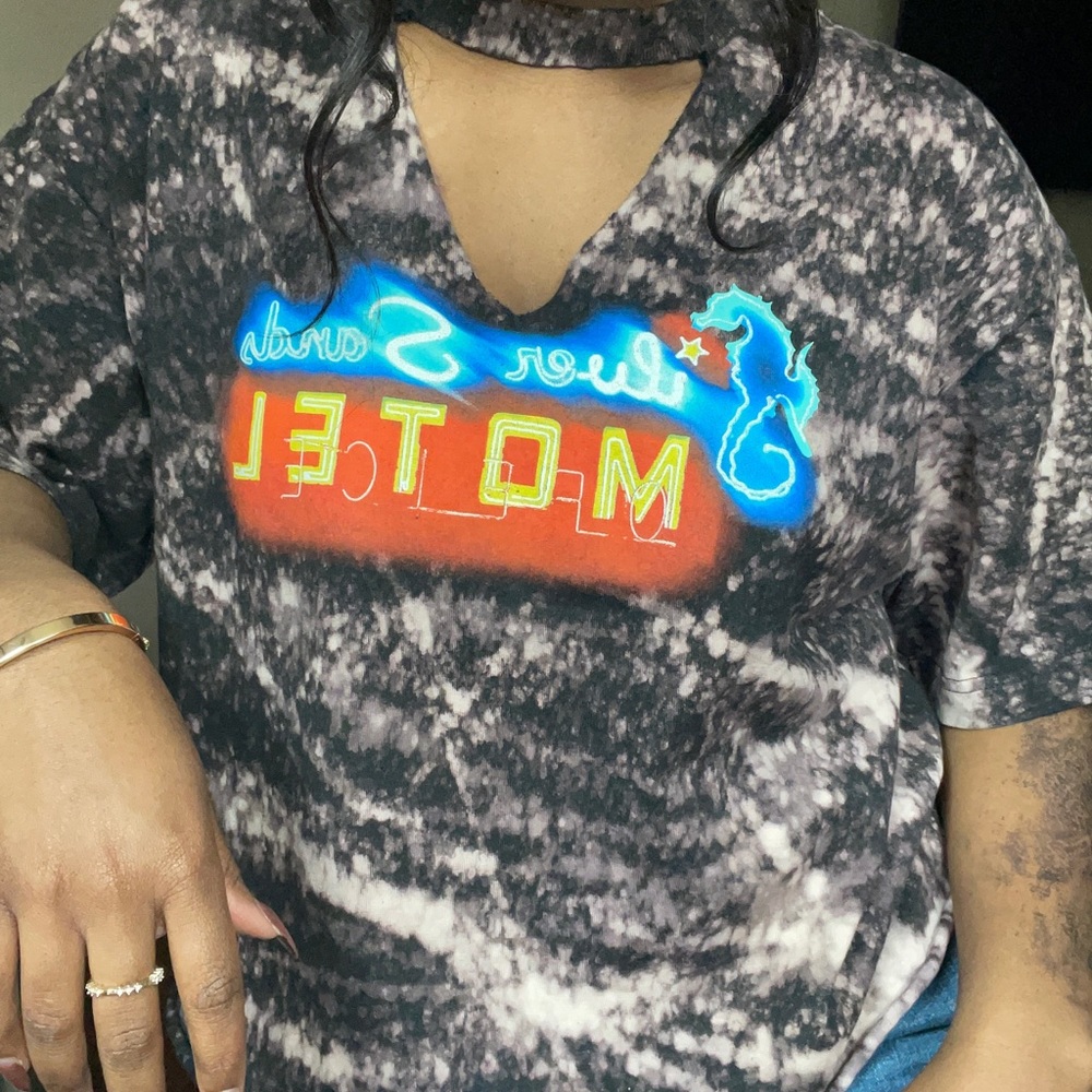 Bleached Graphic Tee — Get 10% Off Regular Price!